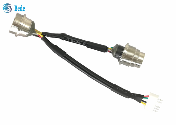 22AWG 와이어 게이지는 SCN2.54-6P 플러그로 여성 AC 500V에 남자인 케이블을 부드럽게 합니다
