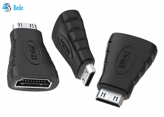 금은 HDMI 작은 컨버터, 작은 남자 HDMI 어댑터에 대한 여성인 것 도금처리했습니다