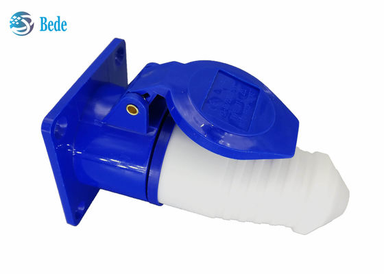 3개 핀 산업적 플러그와 소켓 장비는 부착 유형 방수 IP44 220-250V 16A에 판벽널을 끼웁니다