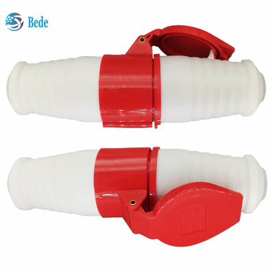 5 핀 산업적 플러그 & 소켓 산업 권력 연결기  IP44 AC380-415V 16A