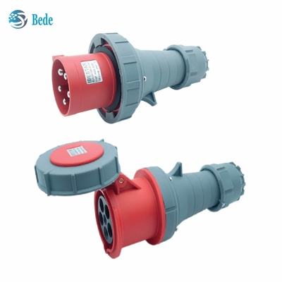 3P+N+E 산업적 플러그 & 소켓 5 핀 산업적 커플어 IP67 AC380-415V 63과 125 Amp