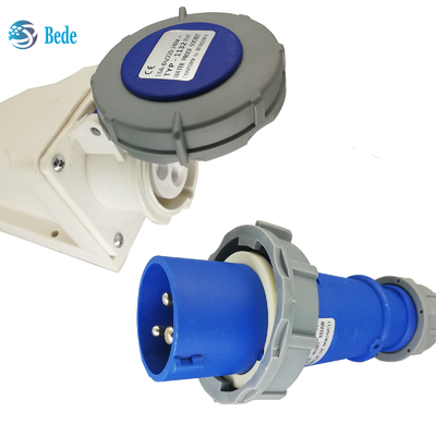 IP67 고전류 플러그 및 소켓 32Amp 220 ~ 250V OEM / ODM와 함께