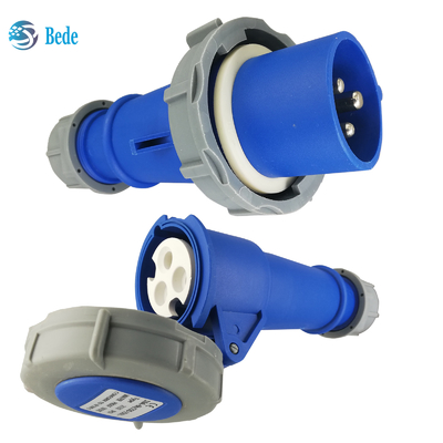 신뢰할 수 있는 단일 단계 산업 소켓 - 전압 220V-250V 16A 3pin 도킹 유형