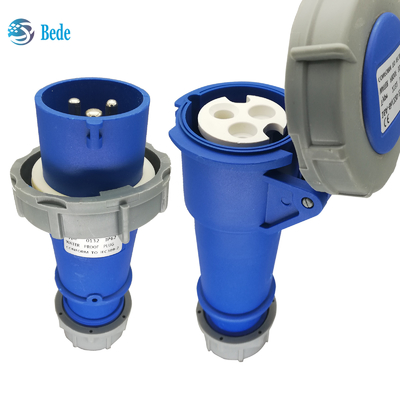 신뢰할 수 있는 단일 단계 산업 소켓 - 전압 220V-250V 16A 3pin 도킹 유형