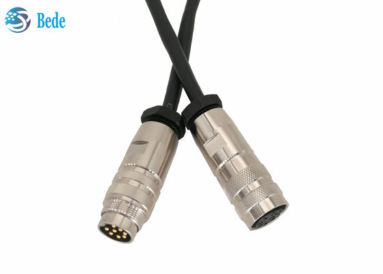 원형 8PIN AISG 커넥터 Amphenol C485 방수 커넥터