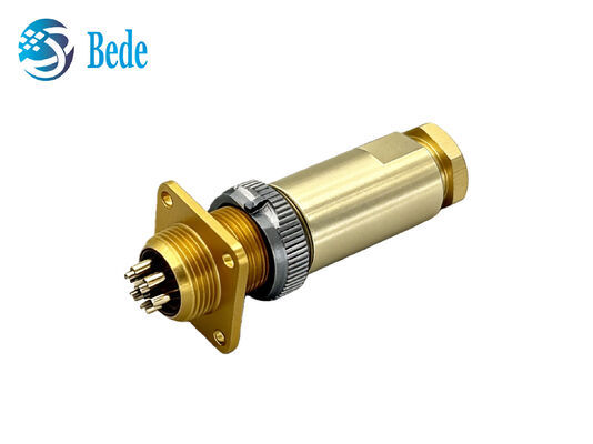 러시안 스탠다드 PC 시리즈 원형 커넥터 4-50 핀 IP68 방수 항공 플러그