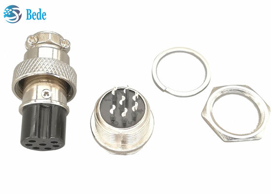 7핀 Gx16 항공 커넥터 M16 커넥터 플러그 및 소켓 세트 (철도 운송용)