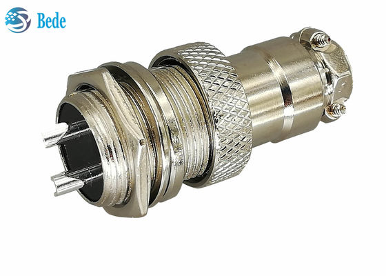 2 핀 16MM 원형 Gx16 항공 커넥터 패널 마운트 커넥터 남성 및 여성 세트