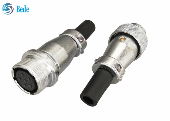 2 3 4 핀 원형 커넥터 플러그 및 소켓 도킹 커넥터 25A 500V