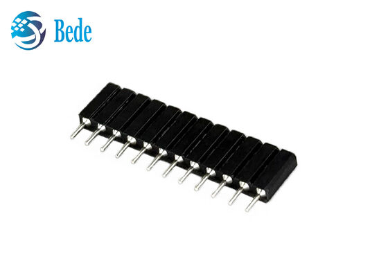1x12Pin 2.54mm 피치 단일 행 Stright 암 헤더 SIP 소켓